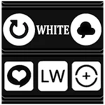 Logo of White and Black Icon Pack android Application 